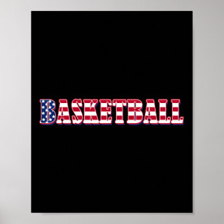 Bysketbyll American Flagga - Bysketbyll Poster