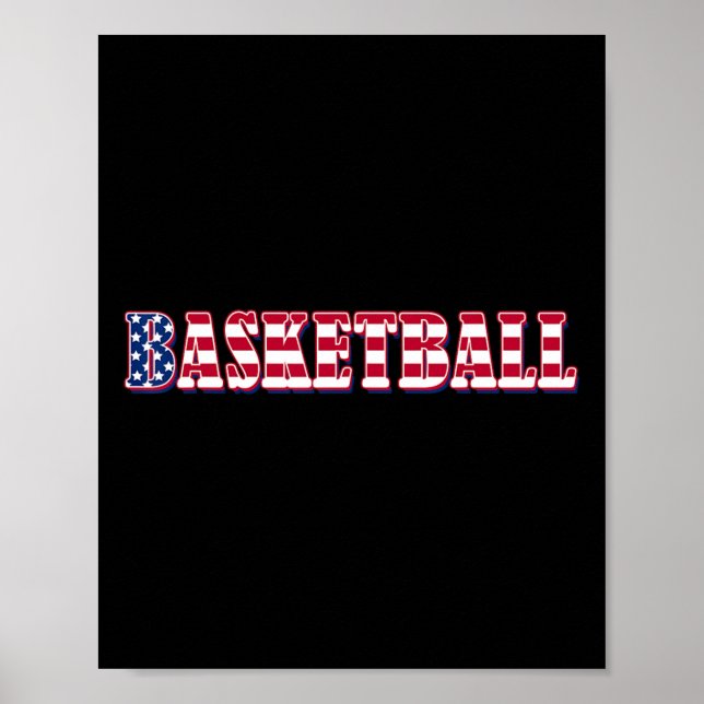 Bysketbyll American Flagga - Bysketbyll Poster (Framsidan)