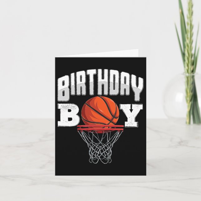 Bysketbyll Birthday Boy Player Bysketbyll Player B Kort (Framsida)