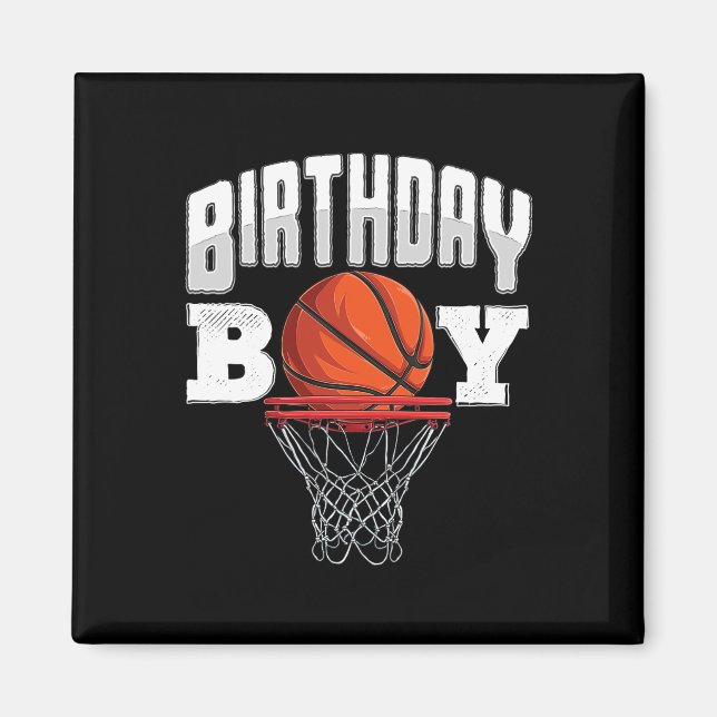 Bysketbyll Birthday Boy Player Bysketbyll Player B Magnet (Framsidan)