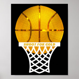 Bysketbyll Byll Ring Net MVP Player Award Slam Dun Poster