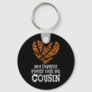Bysketbyll Cousin Cheetah Mina favoritspelare ring Nyckelring