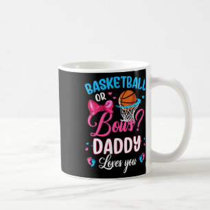 Bysketbyll eller Bows Pappa Kärlek Gender Reveal P Kaffemugg