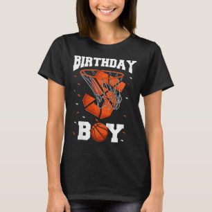 Bysketbyll för barn 5:e födelsedag t shirt