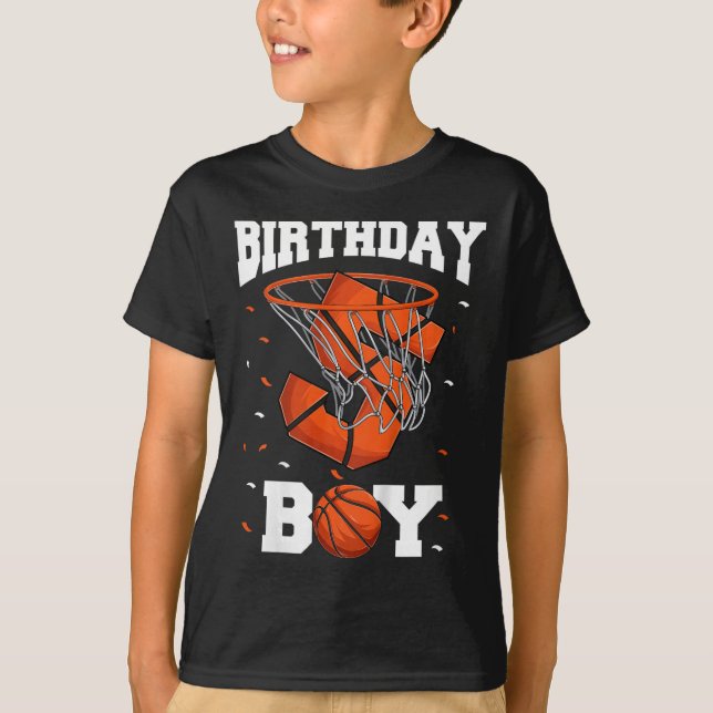 Bysketbyll för barn 5:e födelsedag t shirt (Framsida)