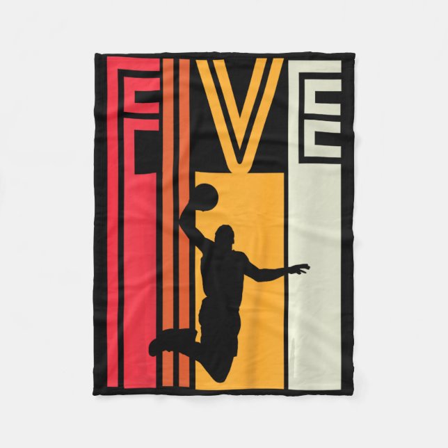 Bysketbyll i Älskare, 5 år gamla barn Fleecefilt (Framsidan)