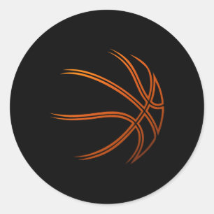 Bysketbyll Player Bysketbyller Sports-grafik Runt Klistermärke