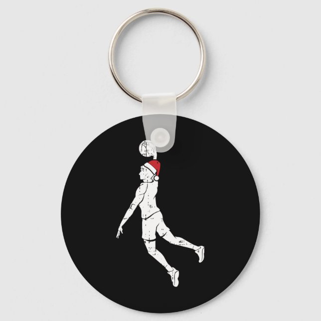 Bysketbyll Player Dunk jul Pajama Coola Sport Nyckelring (Framsida)