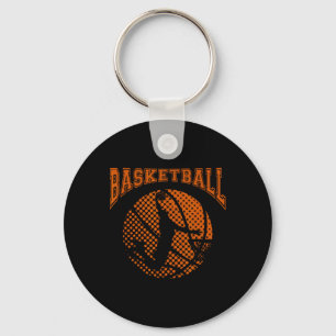 Bysketbyll Player Dunk Sport Coach Game Team Court Nyckelring