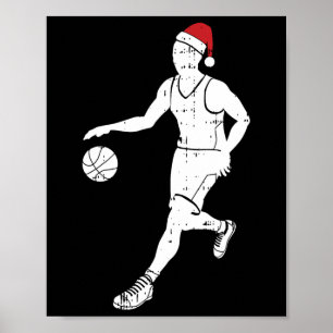 Bysketbyll Player jul Pajama Coola Sport X-morsa Poster