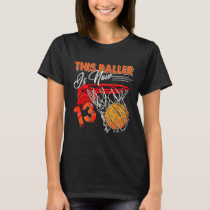 Bysketbyll Roligt 13 år gamla barn T Shirt