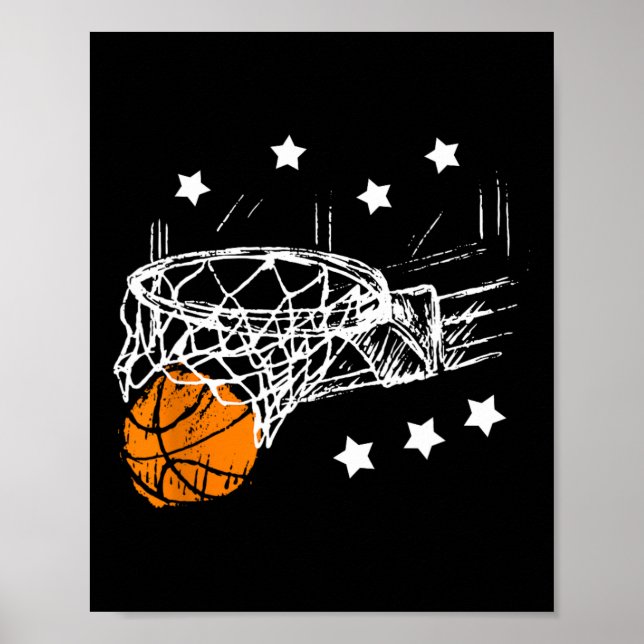 Bysketbyll S För manar Slam dunk Tonåringar Kids Y Poster (Framsidan)