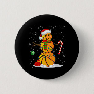 Bysketbyll Snögubbe Roligt Jul Pajamas Matching Knapp