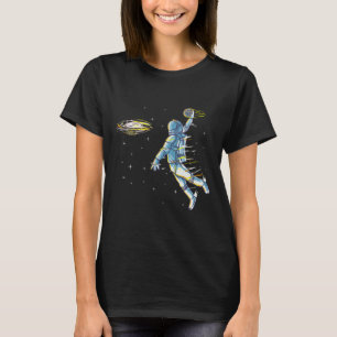 Bysketbyll Space Astronaut Slam dunk Sylt Sports H T Shirt