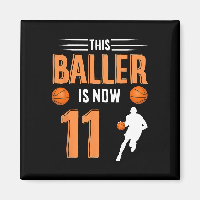 Bysketbyte 11:e födelsedagen - den här byllen är n magnet (Framsidan)