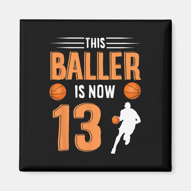 Bysketbyte 13:e födelsedagen - den här byllen är n magnet (Framsidan)