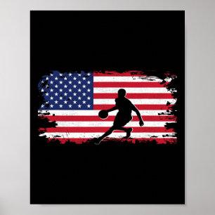 Bysketerbläckapparat för amerikansk Flagga - Byske Poster
