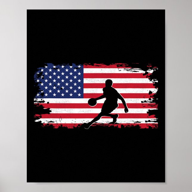 Bysketerbläckapparat för amerikansk Flagga - Byske Poster (Framsidan)