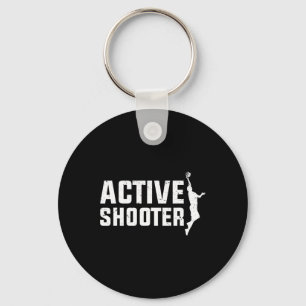 Bysketerbyteskalkyleraren Active Shooter Bysketbyl Nyckelring
