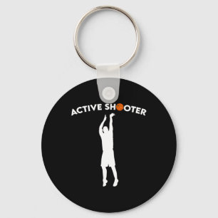Bysketerbyteskalkyleraren Active Shooter Bysketbyl Nyckelring