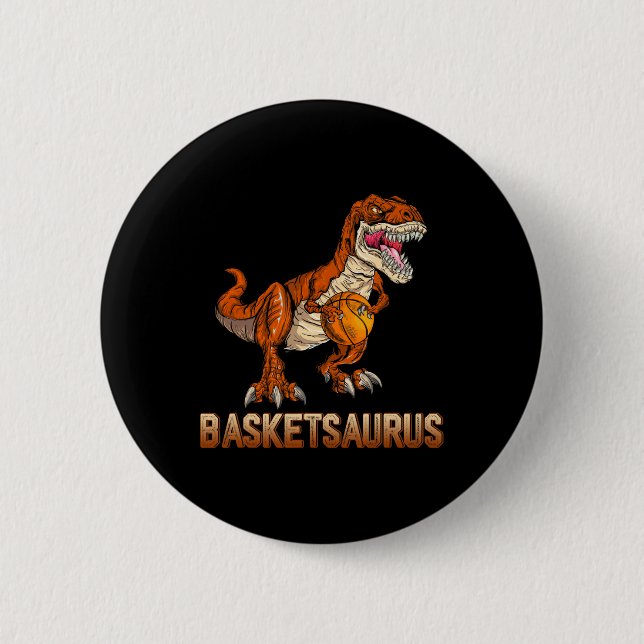 Bysketsaurus dinosaur Byller T-rex Dino uppspelnin Knapp (Framsida)