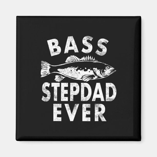 Byss styvpappa Alltid Fiskpresenter Styvpappa Fars Magnet (Framsidan)