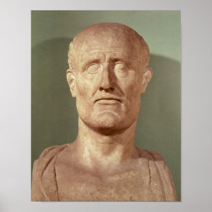 Byst av Alcibiades Poster