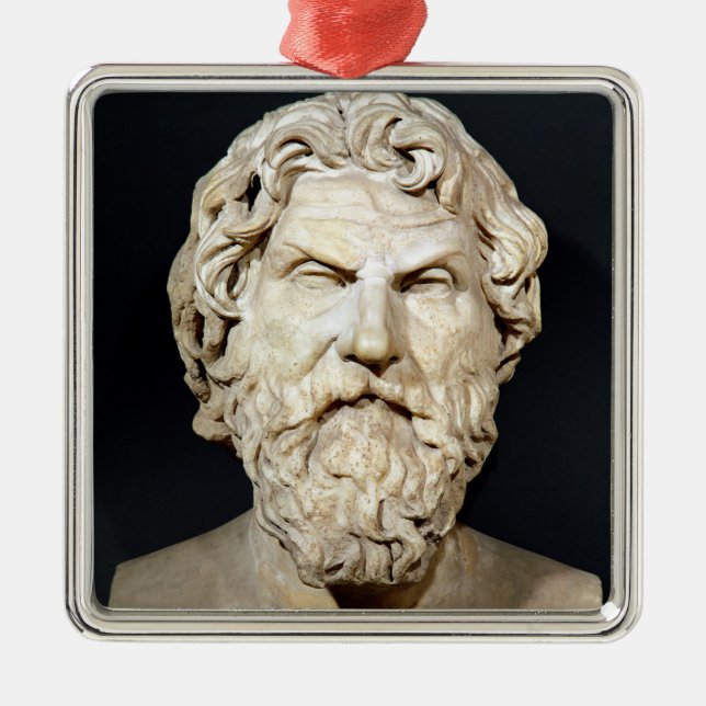 Byst av Antisthenes Julgransprydnad Metall (Framsidan)
