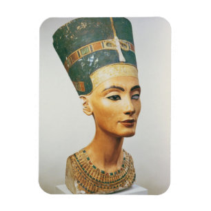 Byst av drottningen Nefertiti, från studion av Magnet