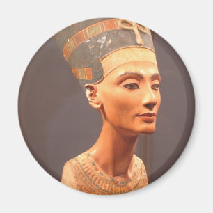 Byst av drottningen Nefertiti Magnet