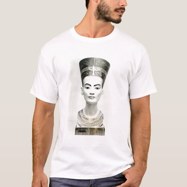 Byst av drottningen Nefertiti Tee (Framsida)