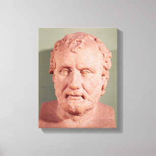 Byst av Eschinus, c.480-476 BC Canvastryck
