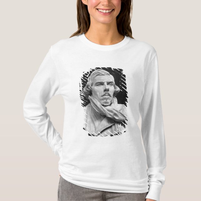 Byst av Eugene Delacroix Tee (Framsida)