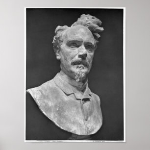 Byst av Henri Rochefort Poster