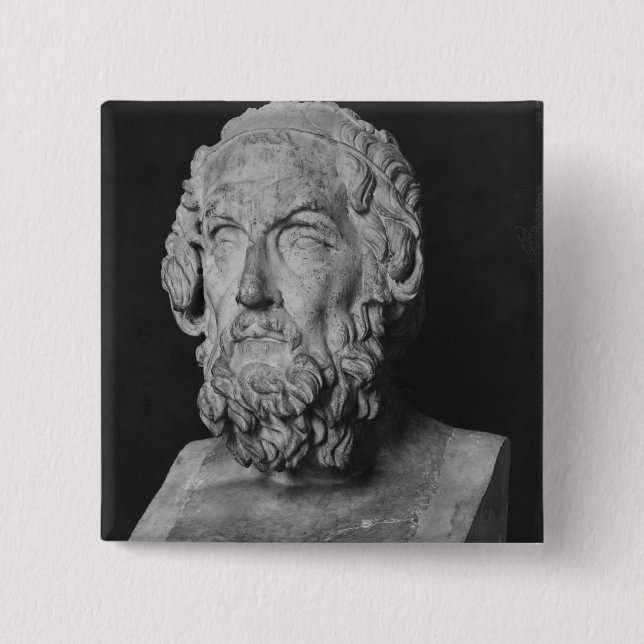 Byst av Homer, Hellenistic period Knapp (Framsida)