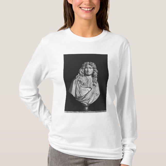 Byst av Jean-Baptiste Colbert de Torcy Tee (Framsida)