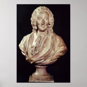 Byst av Jean-Philippe Rameau 1760 Poster