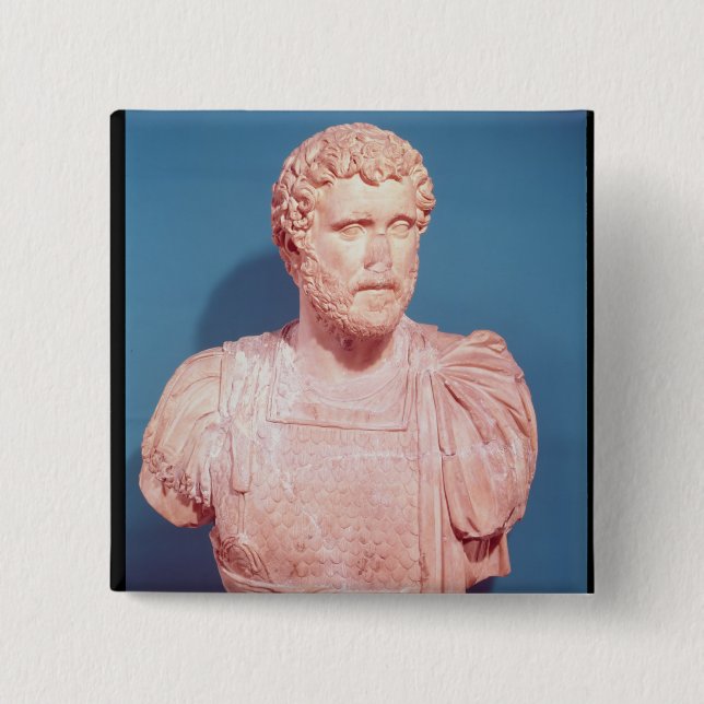 Byst av kejsaren Antoninus Pius Knapp (Framsida)