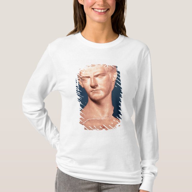 Byst av kejsaren Caligula från Thrace, ANNONS Tee (Framsida)