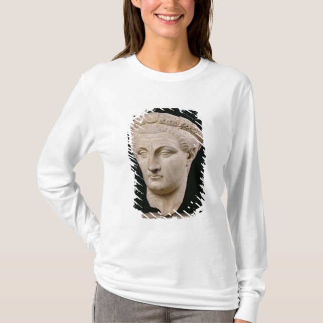 Byst av kejsaren Claudius från Thasos T Shirt (Framsida)