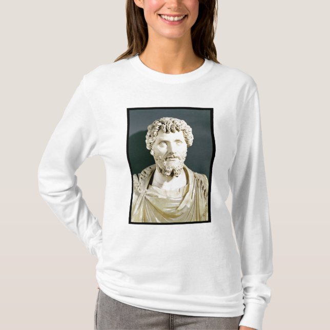 Byst av kejsaren Septimus Severus T-shirt (Framsida)
