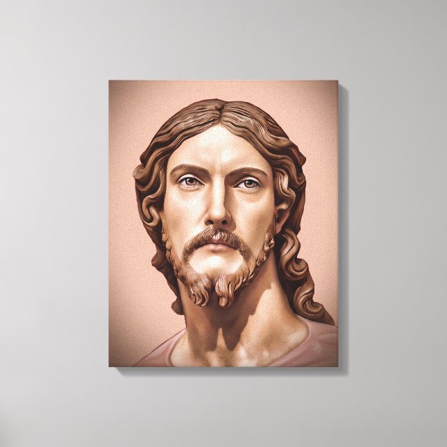 BYST AV KRISTUS FRÄLSAREN av MICHELANGELO 2026__ Canvastryck (Framsida)