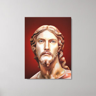 BYST AV KRISTUS FRÄLSAREN av MICHELANGELO 2026 Canvastryck