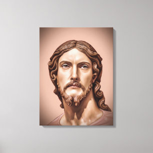 BYST AV KRISTUS FRÄLSAREN av MICHELANGELO 2026__ Canvastryck