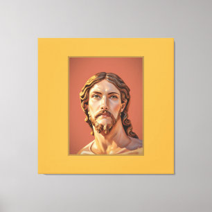 BYST AV KRISTUS FRÄLSAREN av MICHELANGELO 2026__ Canvastryck
