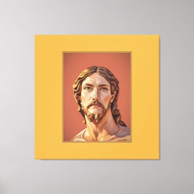 BYST AV KRISTUS FRÄLSAREN av MICHELANGELO 2026__ Canvastryck (Framsida)
