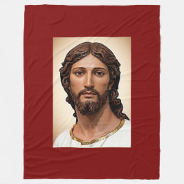 BYST AV KRISTUS FRÄLSAREN av MICHELANGELO 2026___ Fleecefilt