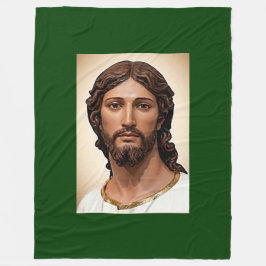 BYST AV KRISTUS FRÄLSAREN av MICHELANGELO 2026___ Fleecefilt