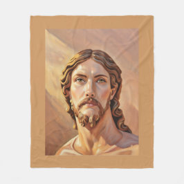BYST AV KRISTUS FRÄLSAREN av MICHELANGELO 2026 Fleecefilt