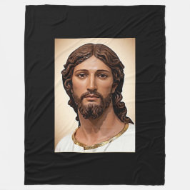 BYST AV KRISTUS FRÄLSAREN av MICHELANGELO 2026___ Fleecefilt